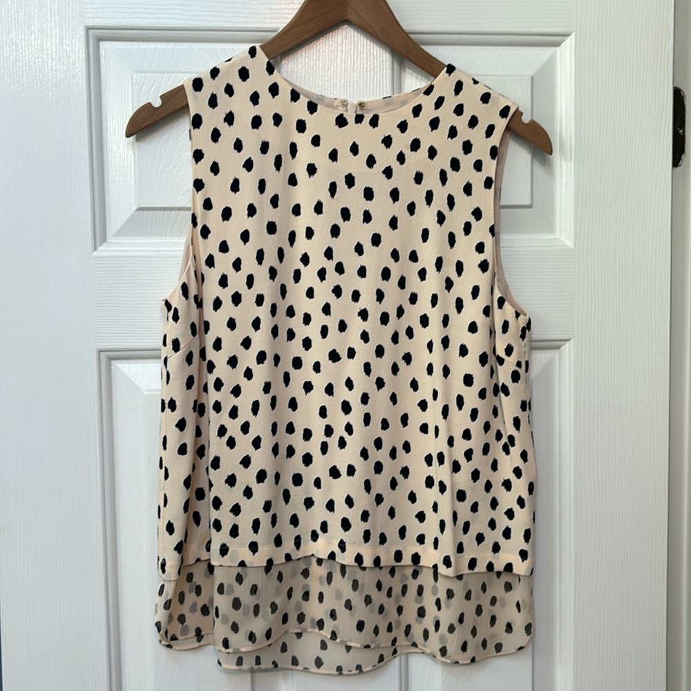 Kate spade dot print tank size small